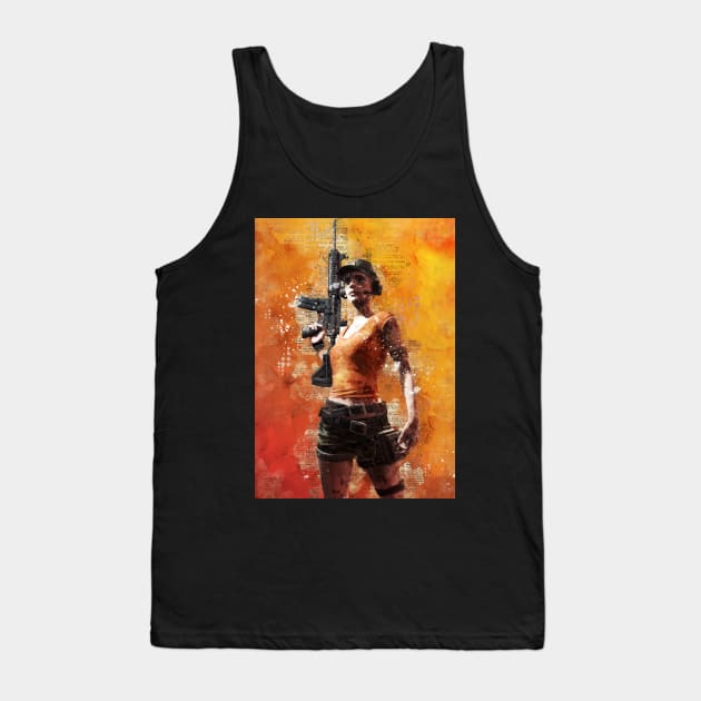 Pubg Tank Top by Durro